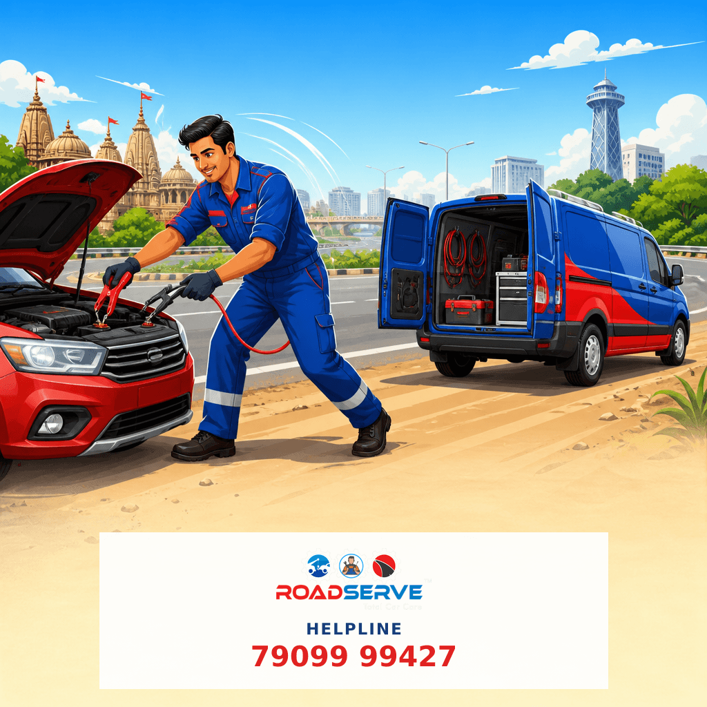 24/7 Jump Start Service in Ahmedabad: Quick Help Anytime