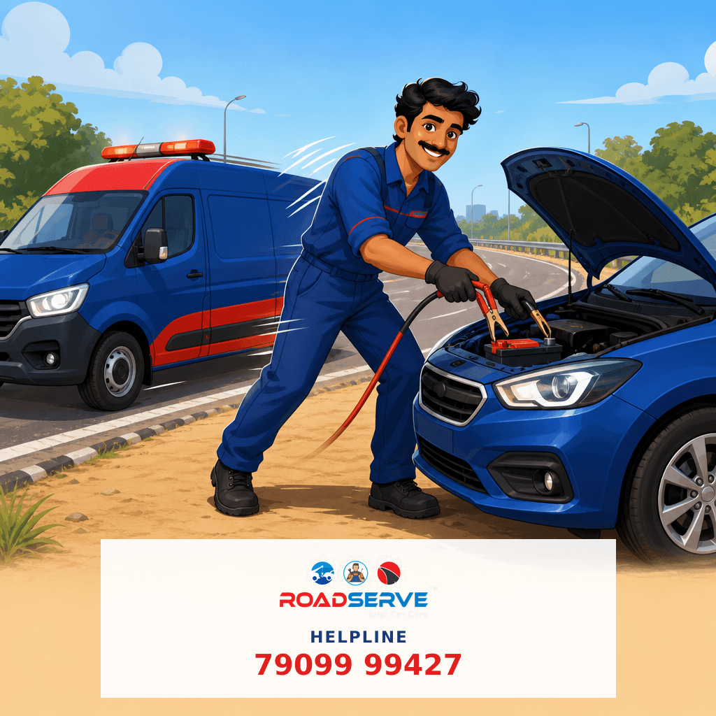 24 Hour Jump Start Service Rajkot: Quick Help Anytime