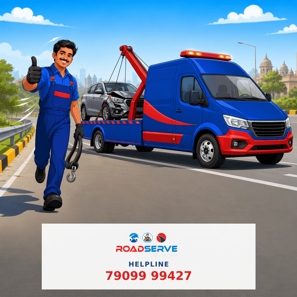 Accident Towing Van in Vadodara: Quick & Reliable Help