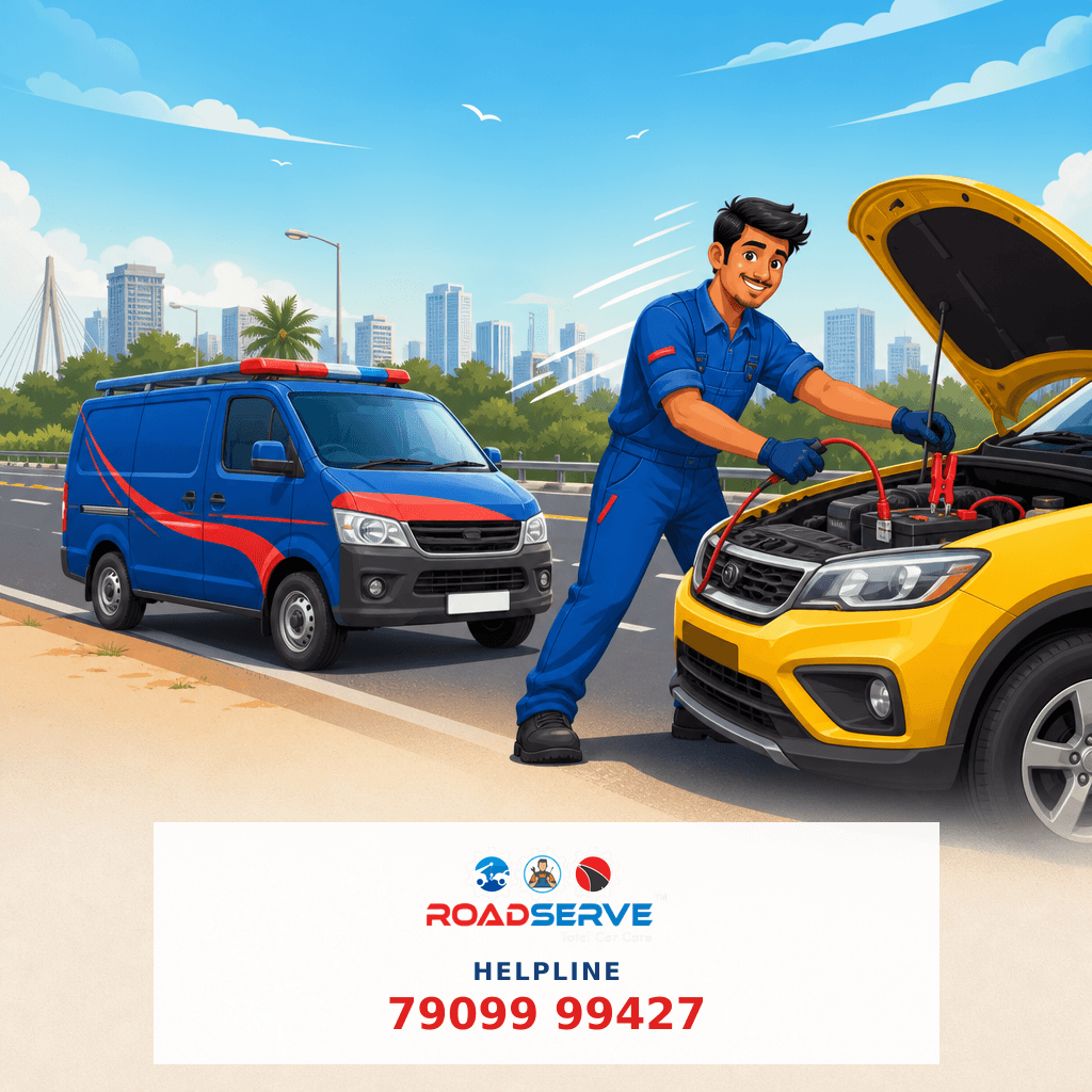 24x7 Battery Jump Start in Navi Mumbai: Quick Help