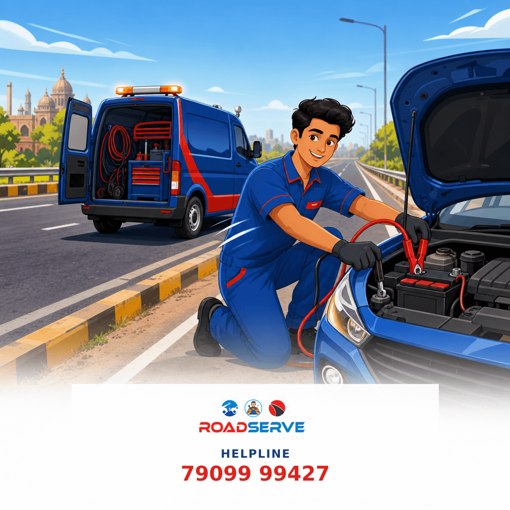 24x7 Battery Jump Start in Vadodara: Your Quick Guide
