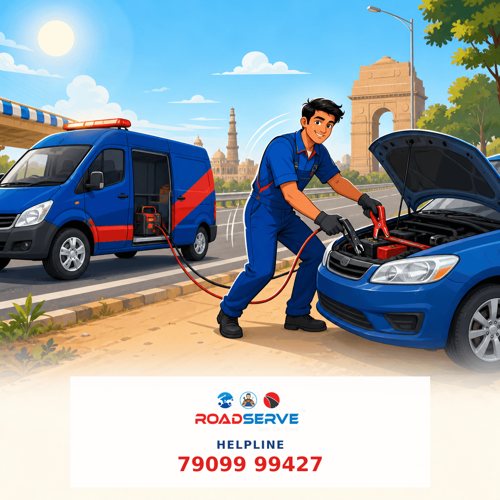 Find a Battery Jumper Near Me in Delhi