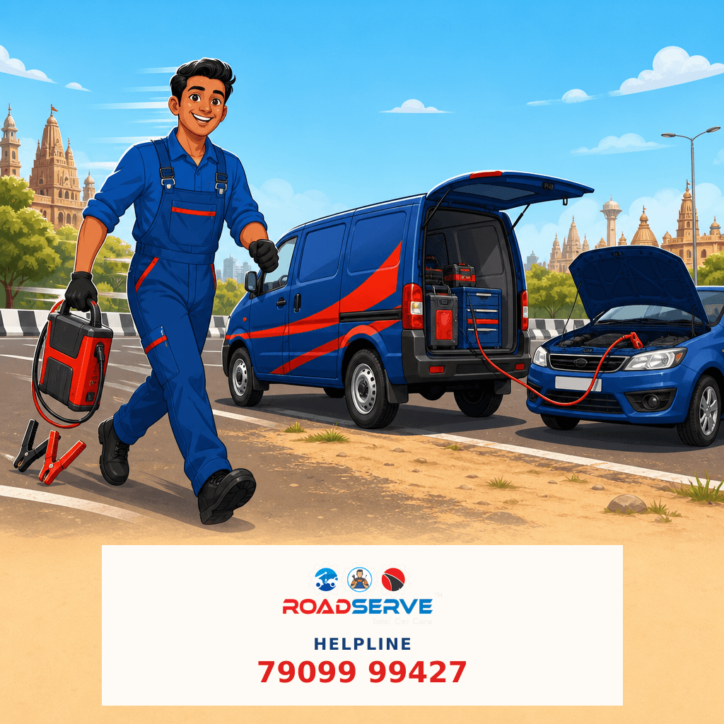 Finding Battery Jumper Near You in Rajkot