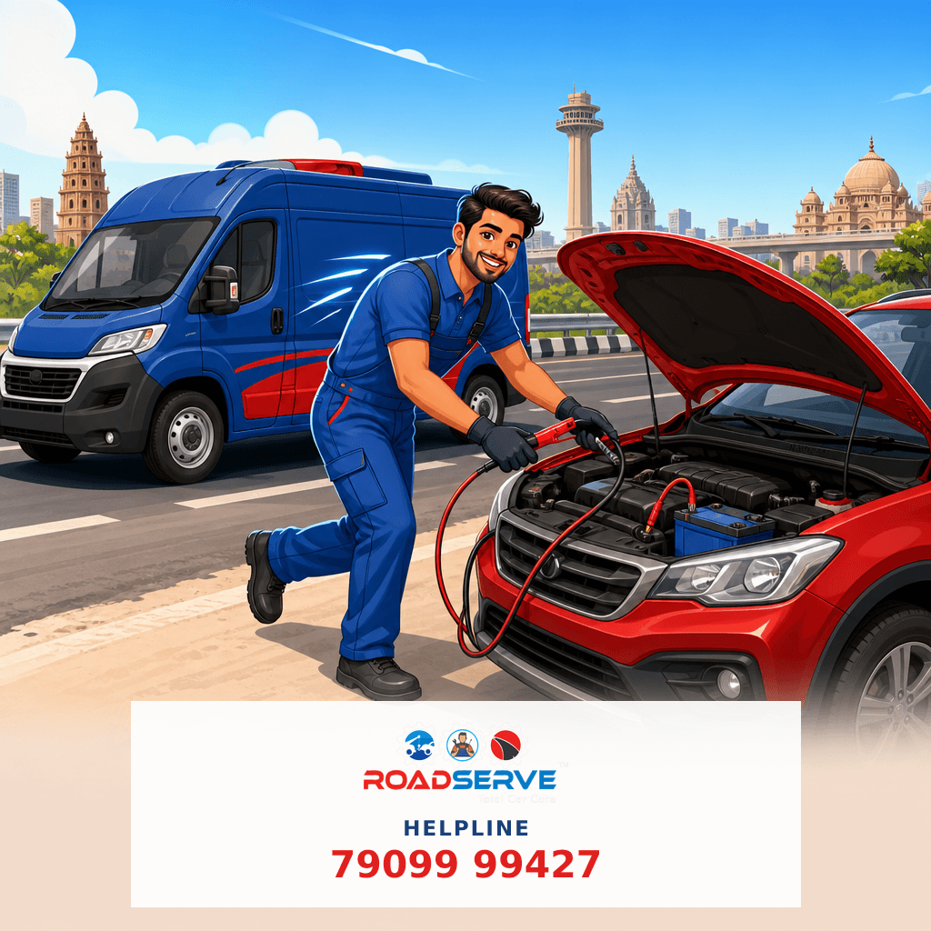 Quick Battery Jumping Service in Ahmedabad