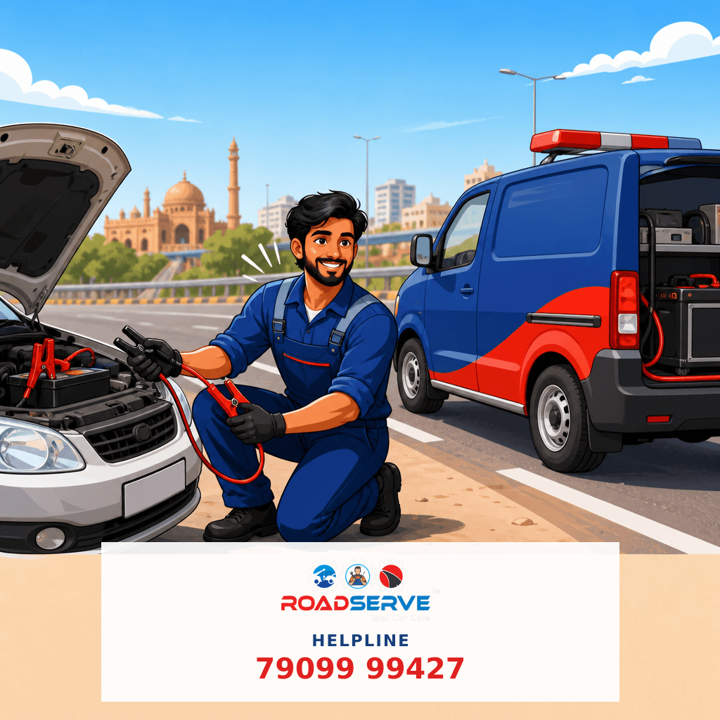 Dead Car Battery in Ahmedabad? Quick Jump Start Guide