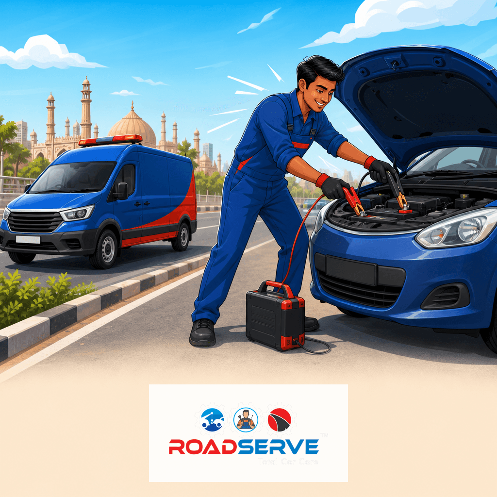 Car Battery Jump Start in Ahmedabad: Get Quick Help