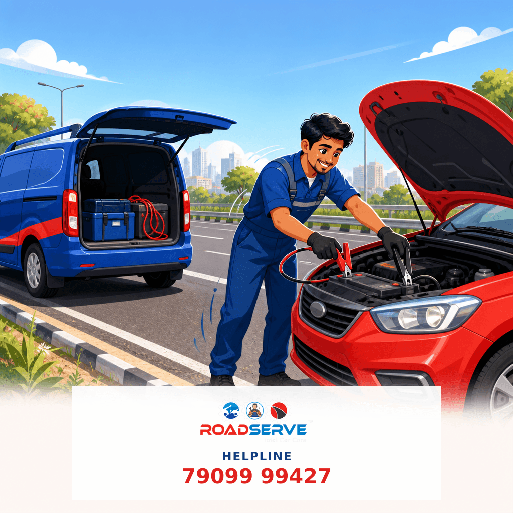 Car Battery Jump Start Service Near Me in Pune