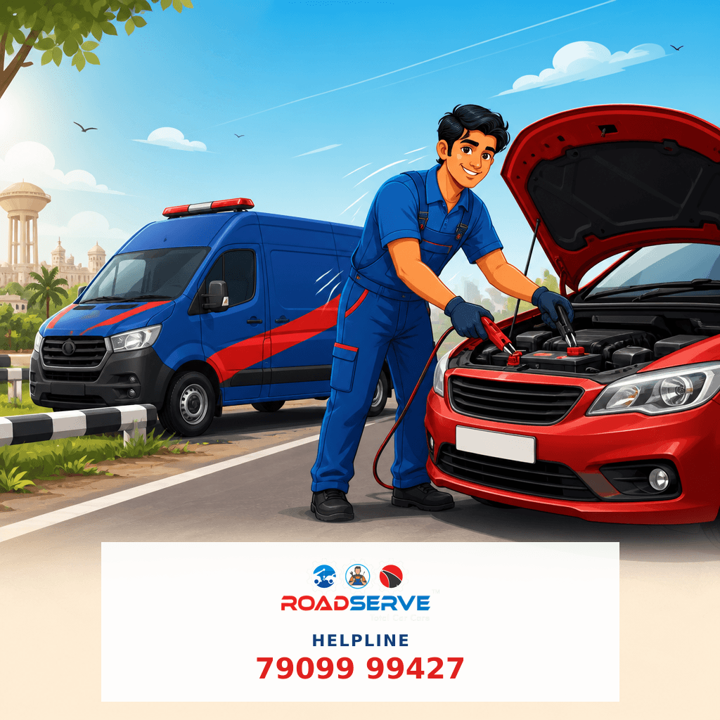 Car Battery Jump Start Near Me in Rajkot: Quick Help