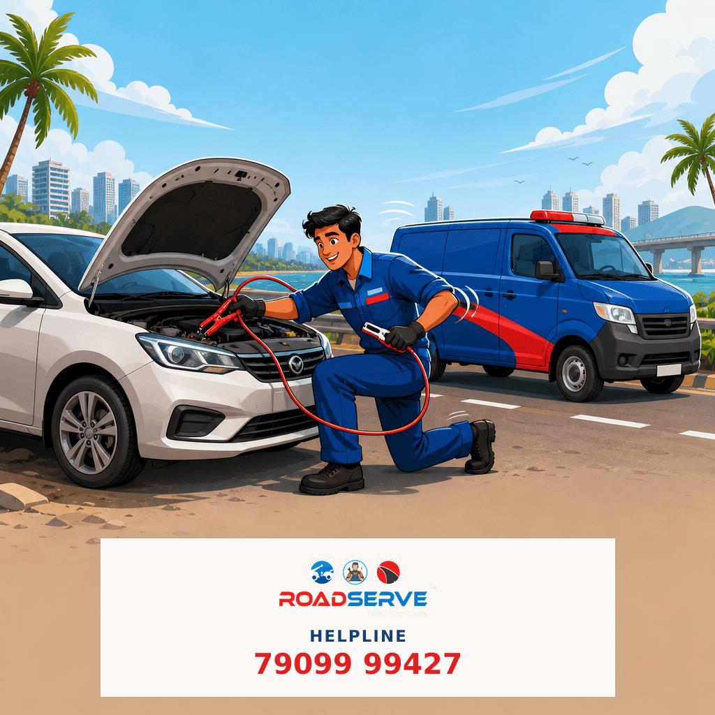 Understanding Car Jump Start Cost in Navi Mumbai