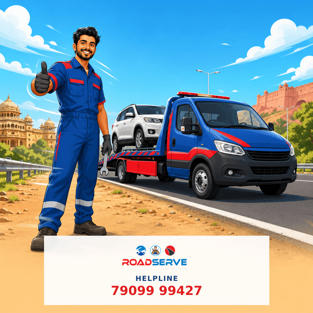 Best Car Towing App in Jaipur: Quick & Reliable