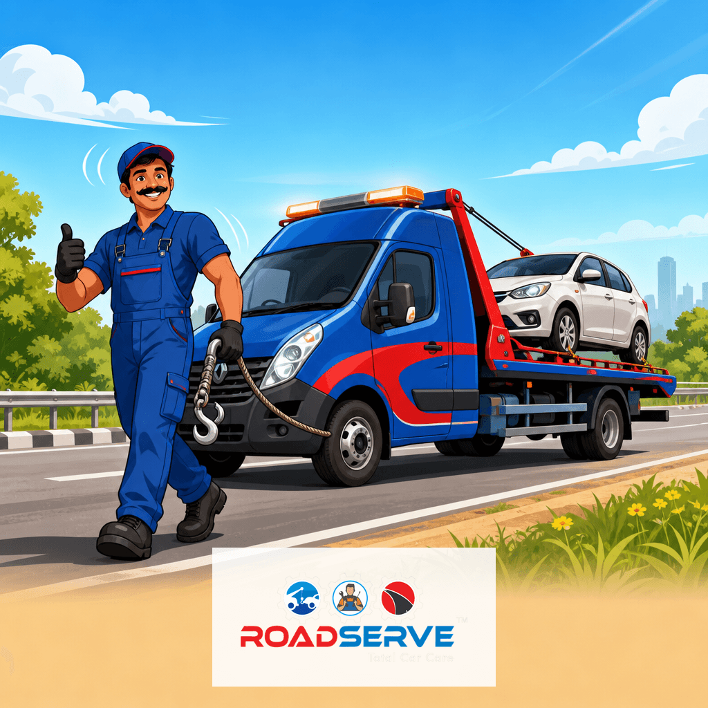 Affordable Car Towing Charges in Ahmedabad
