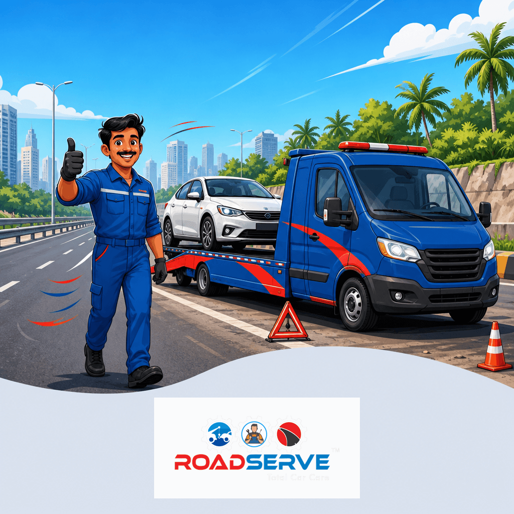 Car Towing on Eastern Express Highway: Quick Help