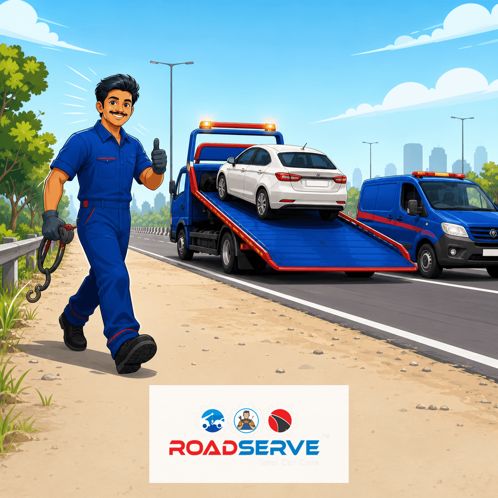 Car Towing on GT Karnal Road, Delhi: Quick Help
