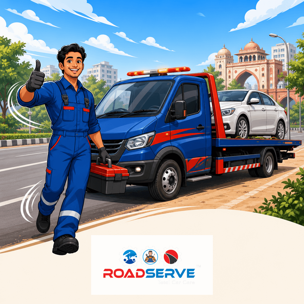 Reliable Car Towing in Lajpat Nagar, Delhi