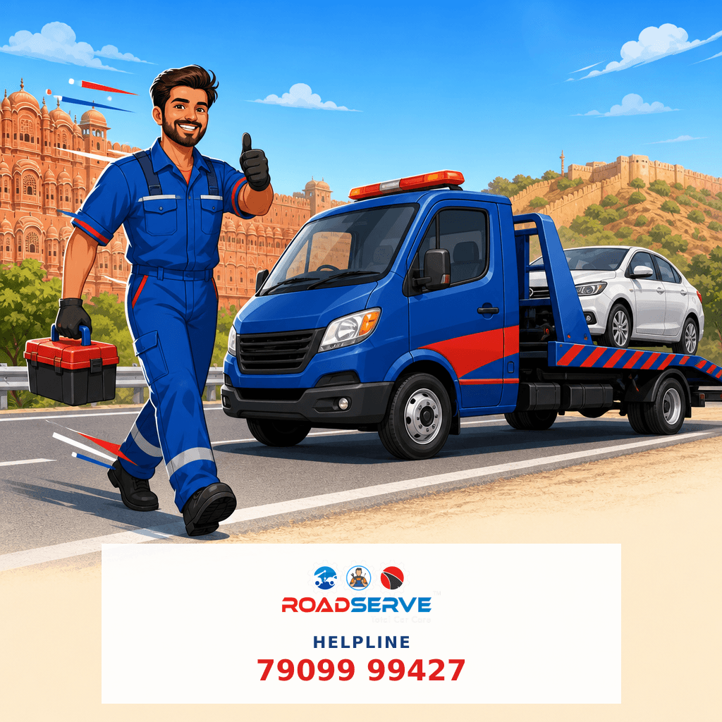 24-Hour Car Towing Number in Jaipur: Quick Help