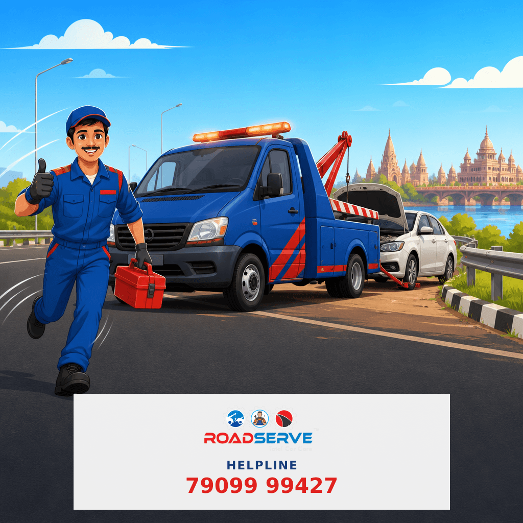 24-Hour Car Towing Number in Prayagraj: Your Guide