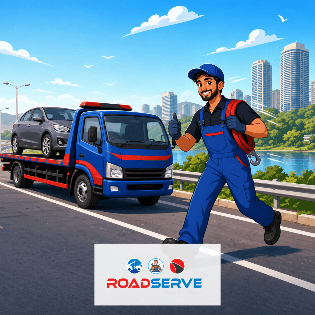 Reliable Car Towing in Powai Mumbai