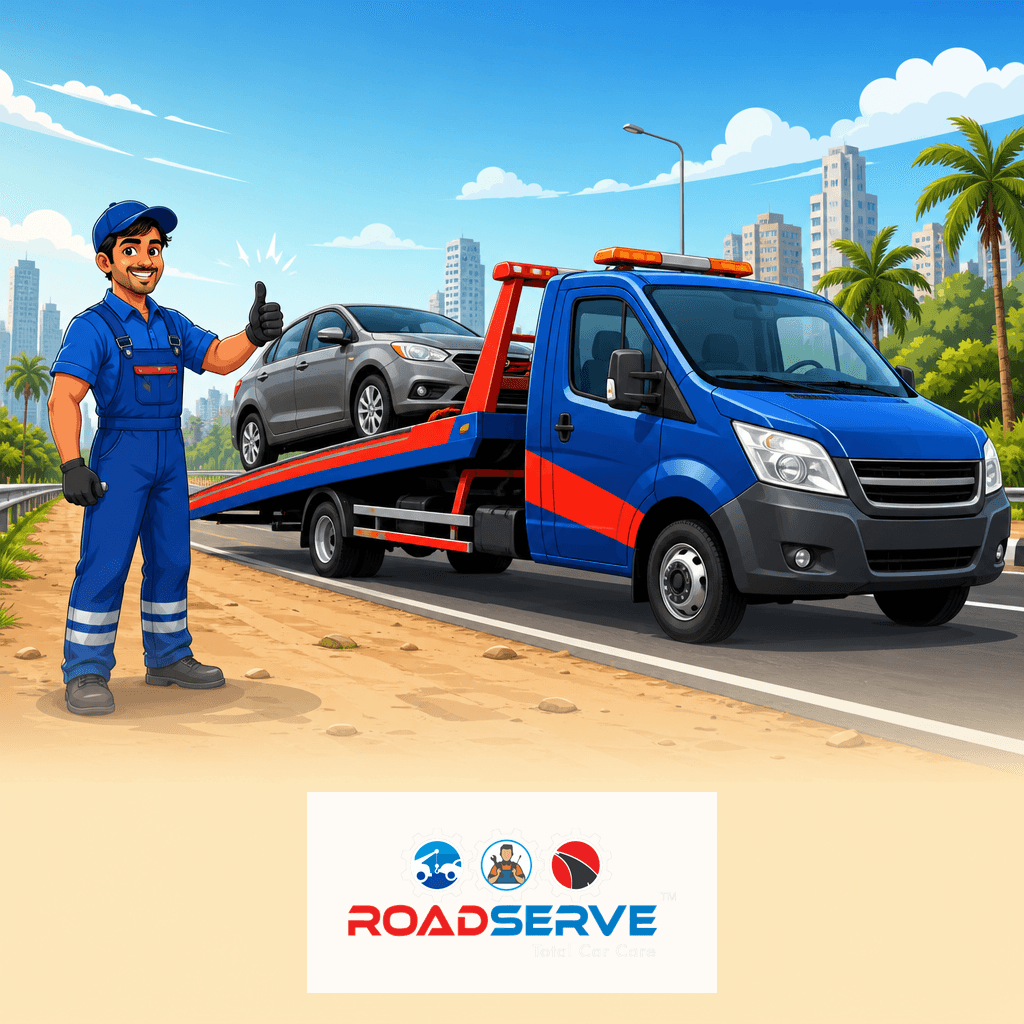 Reliable Car Towing Service in Borivali Mumbai