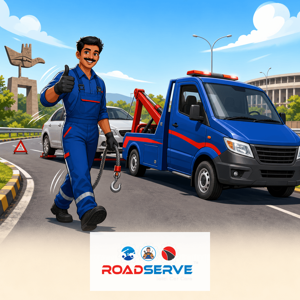 Reliable Car Towing Service in Chandigarh