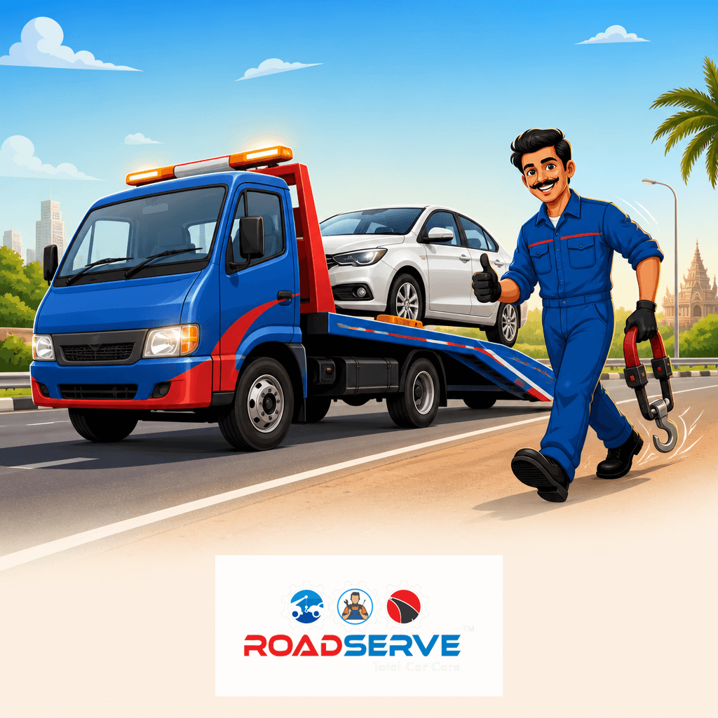 Reliable Car Towing Service on Gondal Road, Rajkot