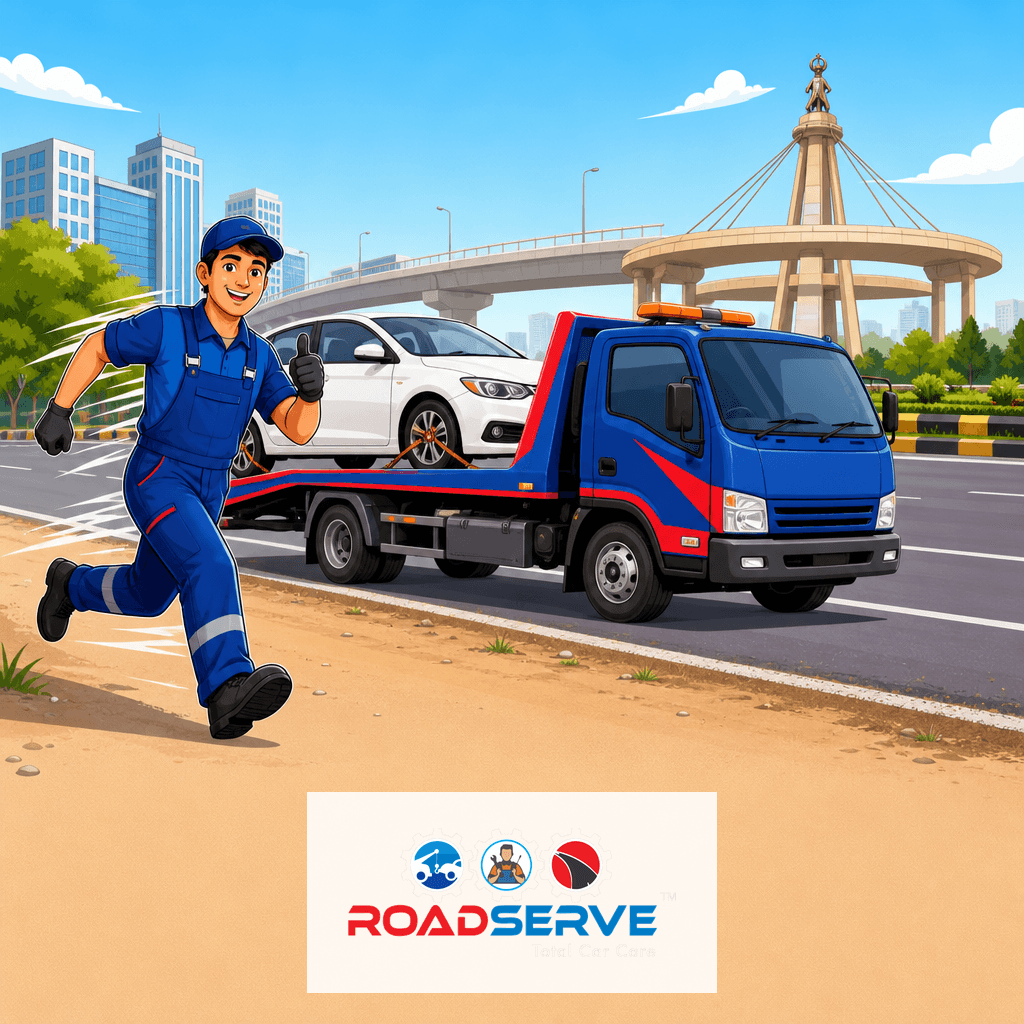 Efficient Car Towing Service at Greater Noida Pari Chowk