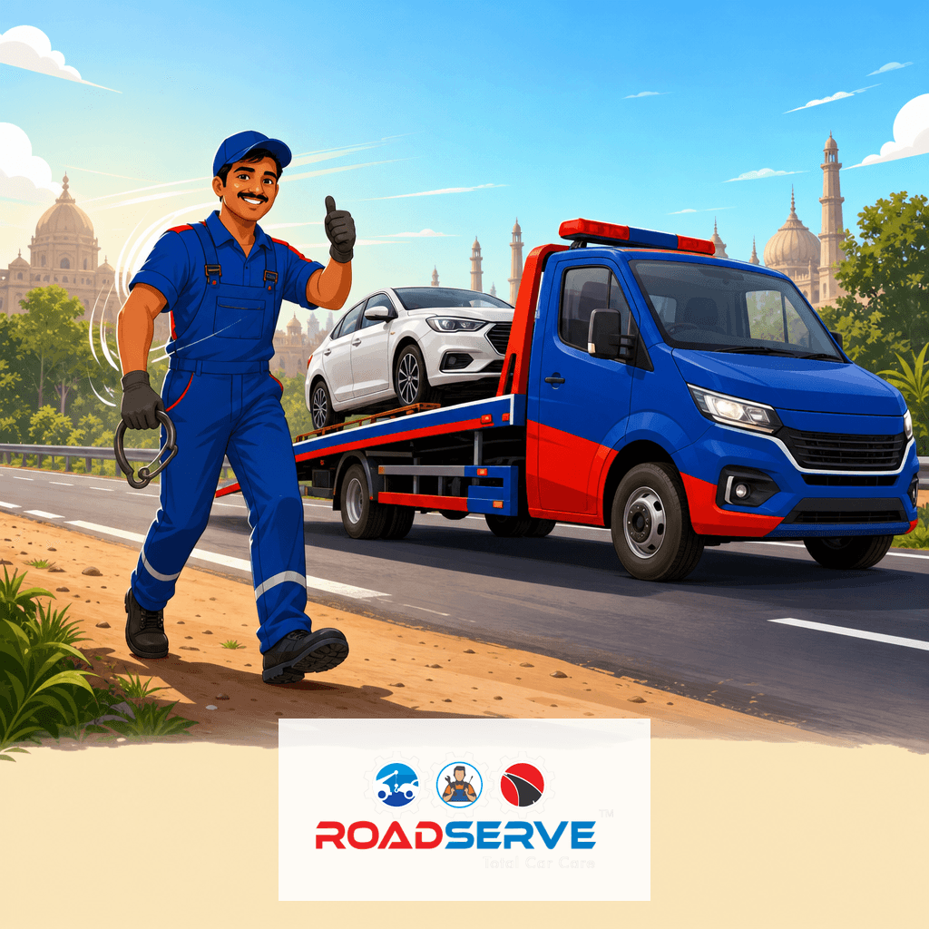 Reliable Car Towing Service Near You in Lucknow