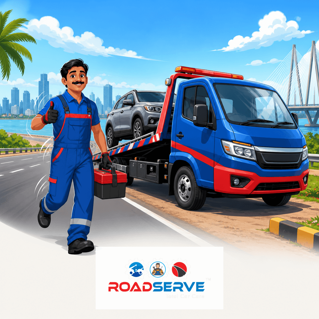 Efficient Car Towing Service in Vashi, Navi Mumbai