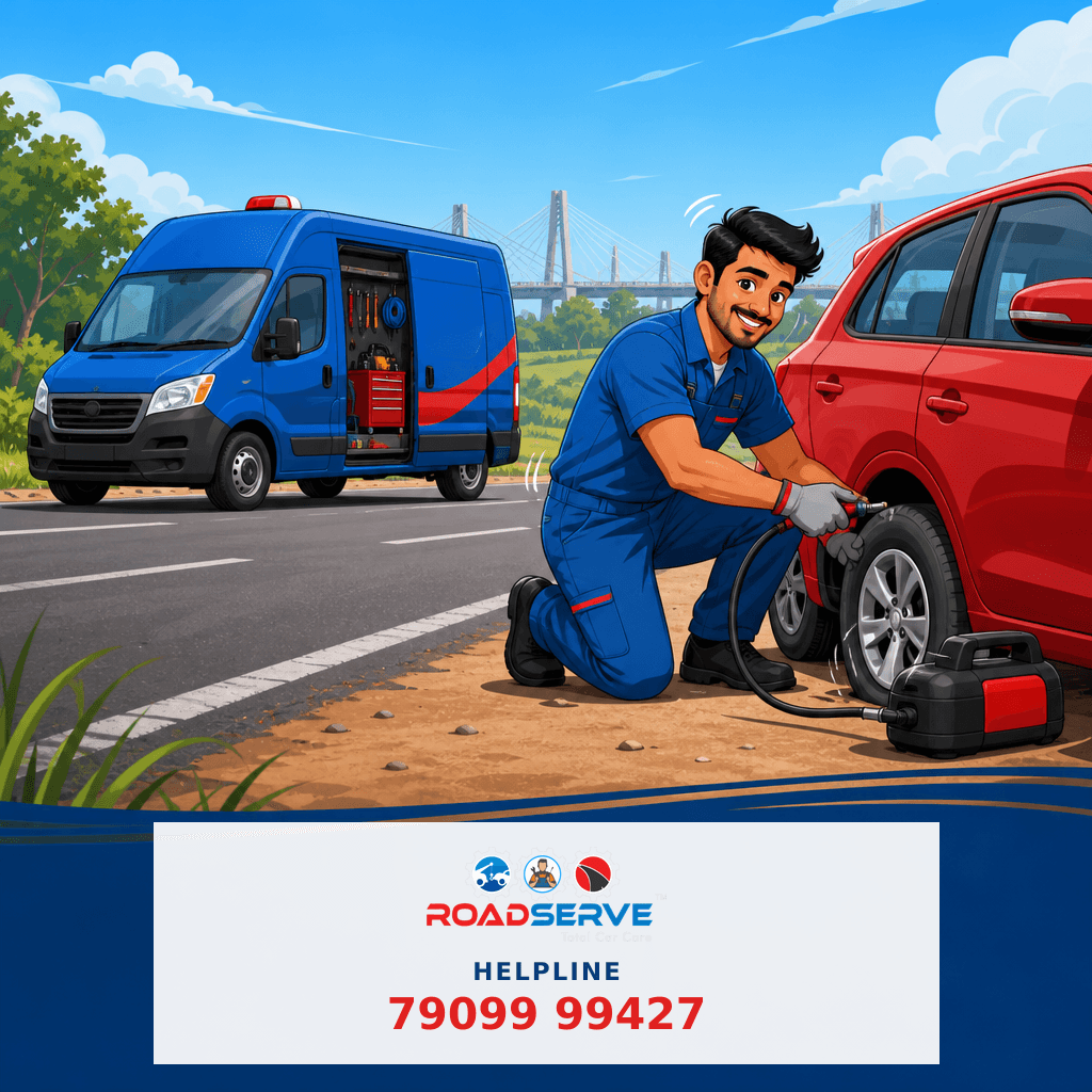 Doorstep Puncture Repair in Bharuch: Quick Guide