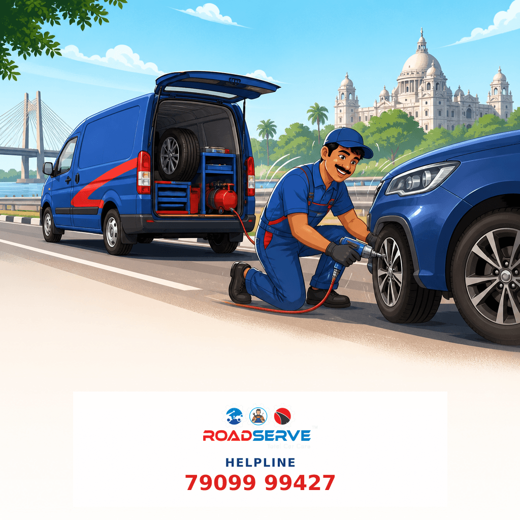 Convenient Doorstep Puncture Repair in Kolkata