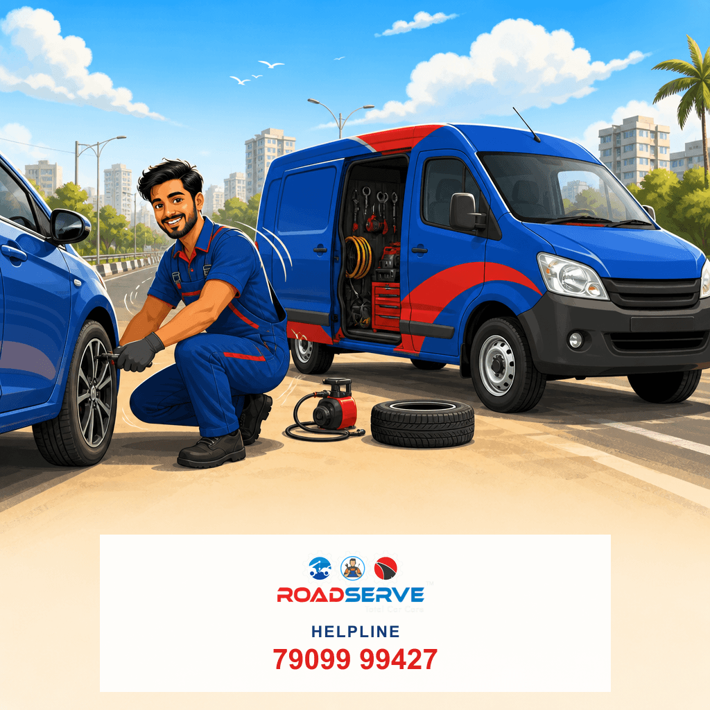 Efficient Doorstep Puncture Repair in Mira Road