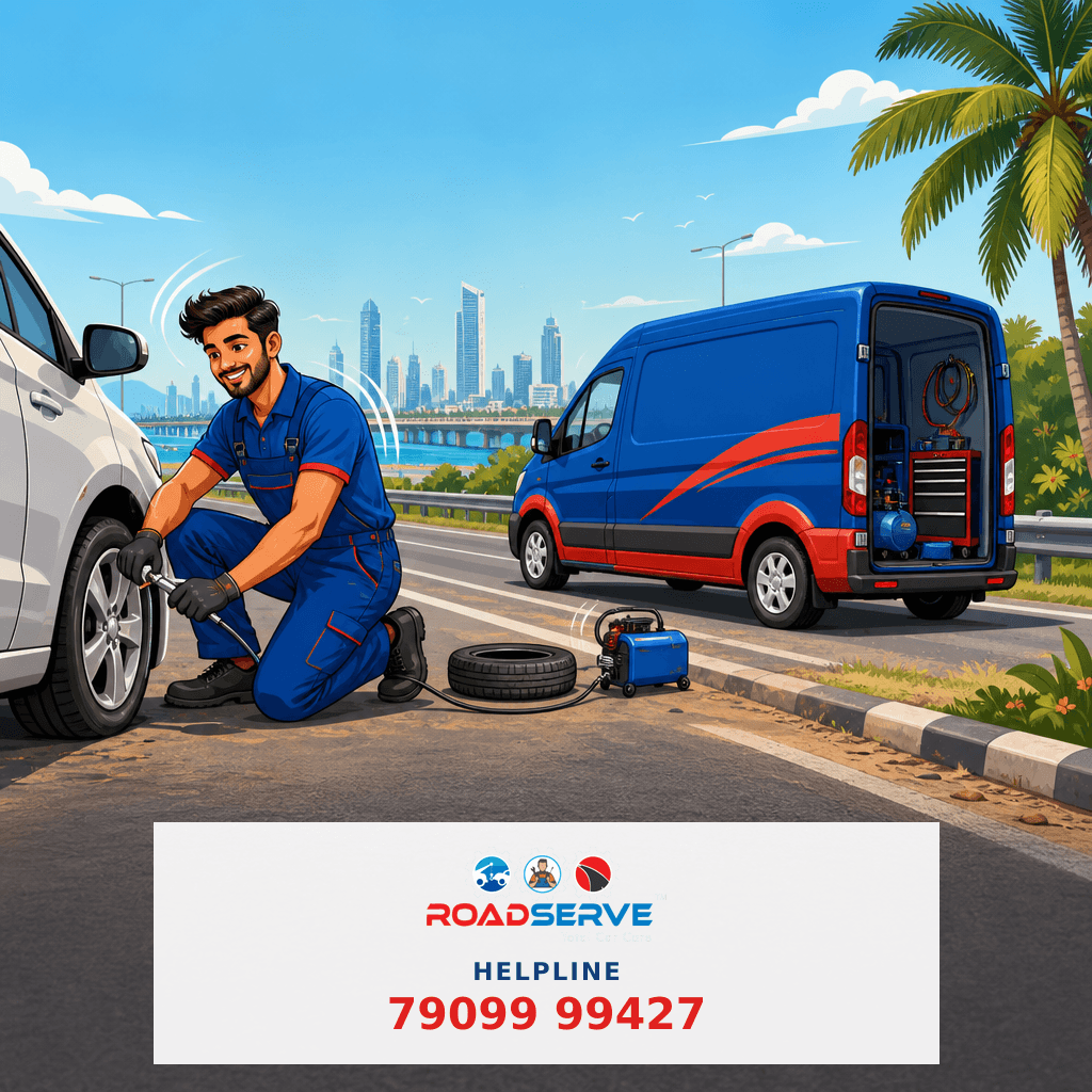 Doorstep Puncture Repair in Mumbai: Quick Relief