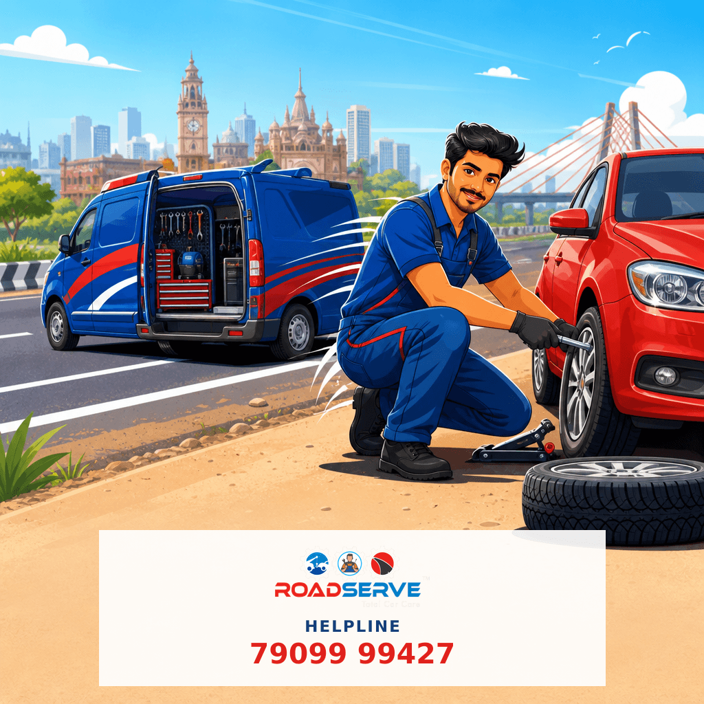 Doorstep Puncture Repair in Surat: Quick Help
