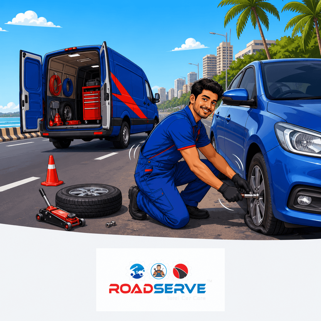 Flat Tyre Repair in Bandra: Fast Help