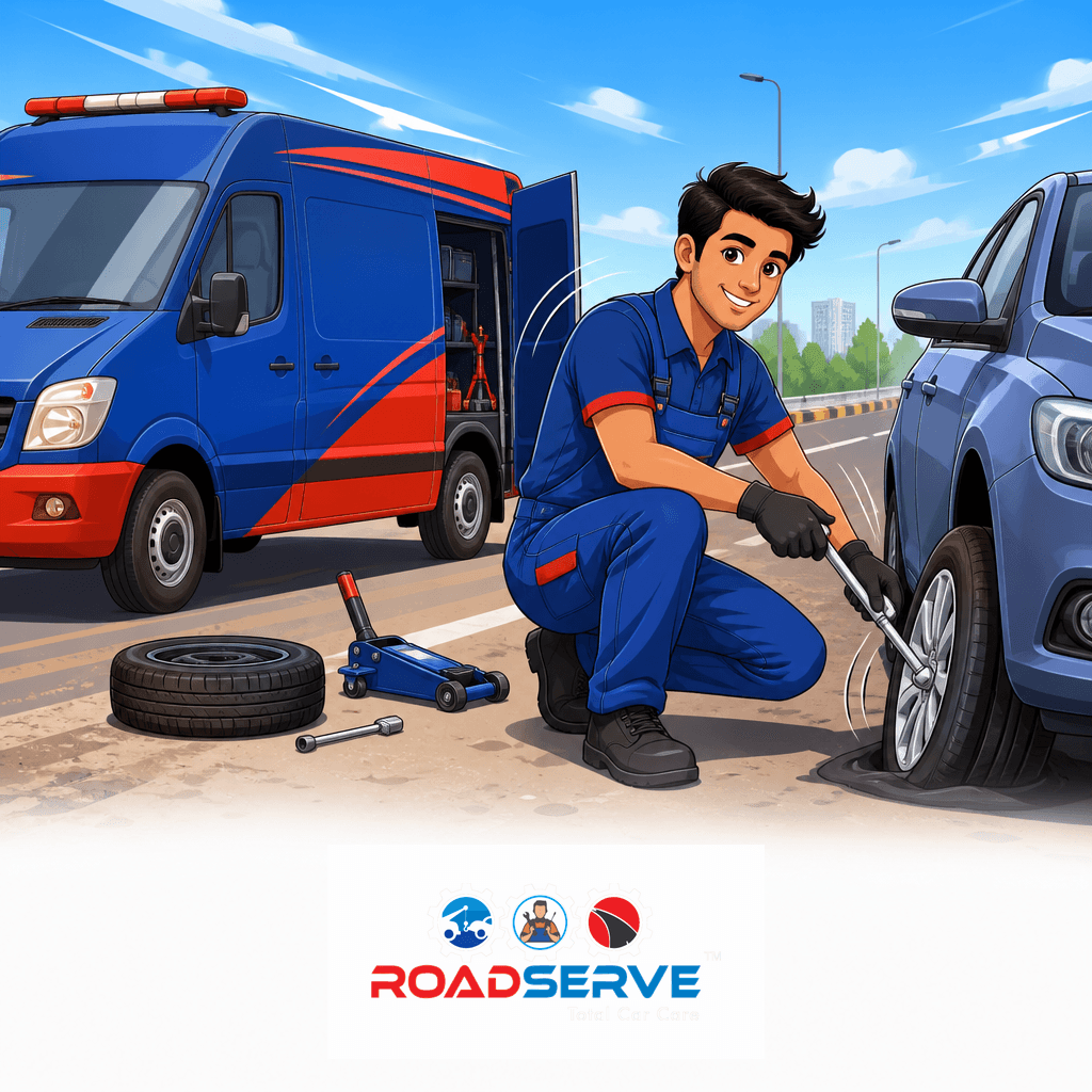 Flat Tyre Repair in Rohini Delhi: Quick Help