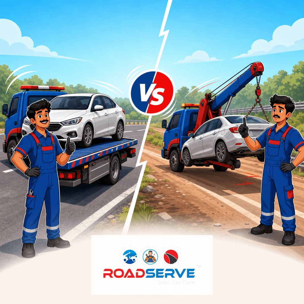 Flatbed vs Hook Towing: Which is Safer?