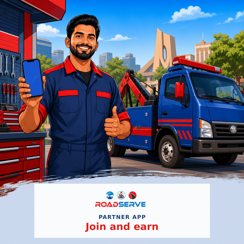 Join as Jump Start Mechanic Partner Chandigarh