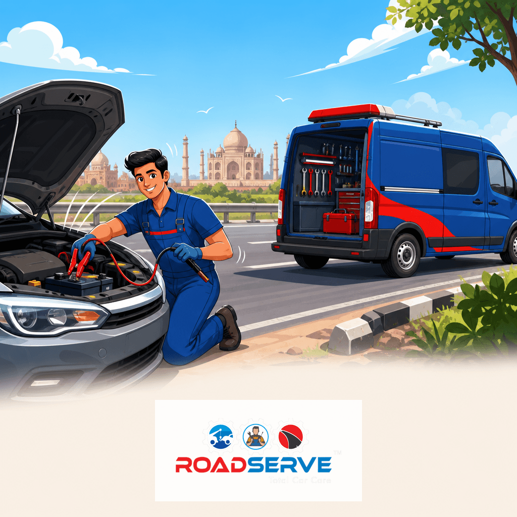 Jump Start Car Battery in Agra: Quick Help Near You
