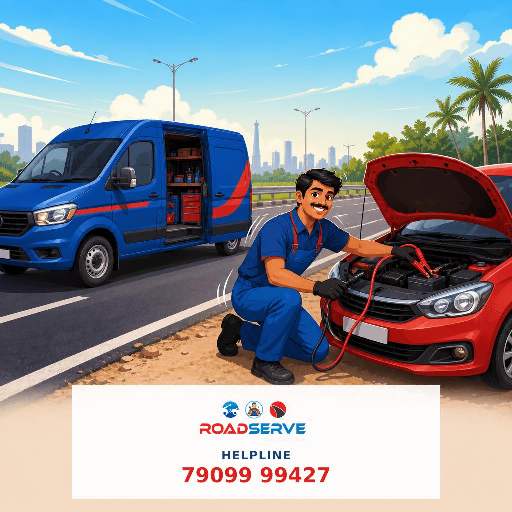 Jump Start Your Car Battery in Chembur, Mumbai