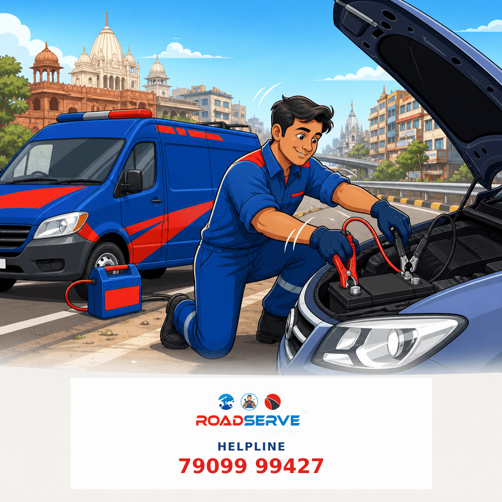 Jump Start Car Battery in Karol Bagh, Delhi: Quick Guide