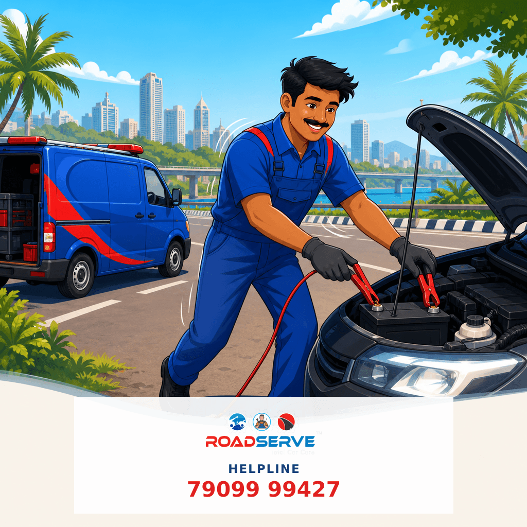 Jump Start Car Battery in Nerul, Navi Mumbai: Quick Guide