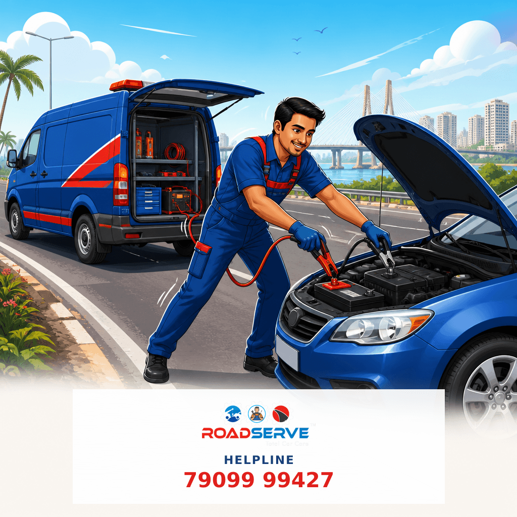 Jump Start Car Battery in Vashi: Quick Help Guide