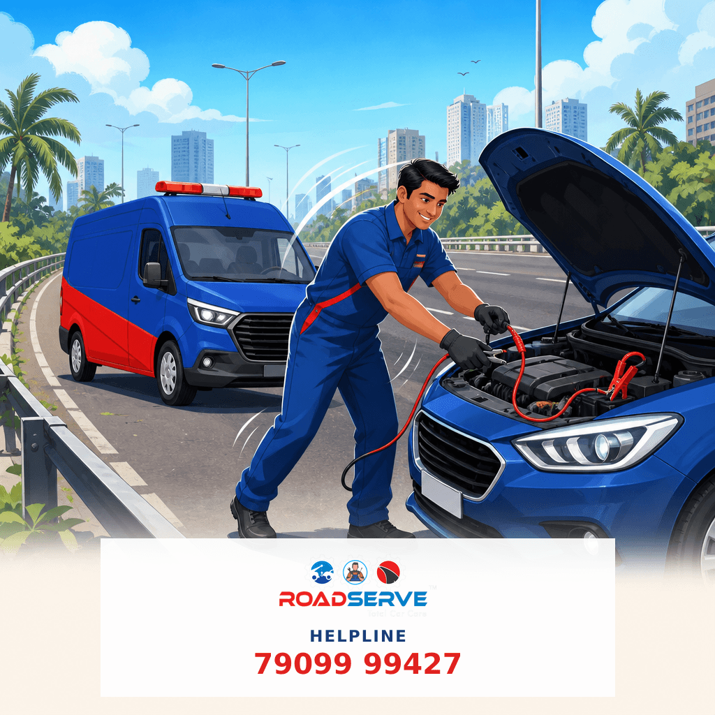How to Jump Start Your Car on Western Express Highway, Mumbai