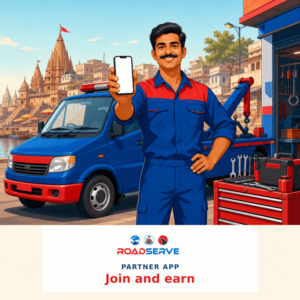 Join as Jump Start Mechanic Partner Varanasi