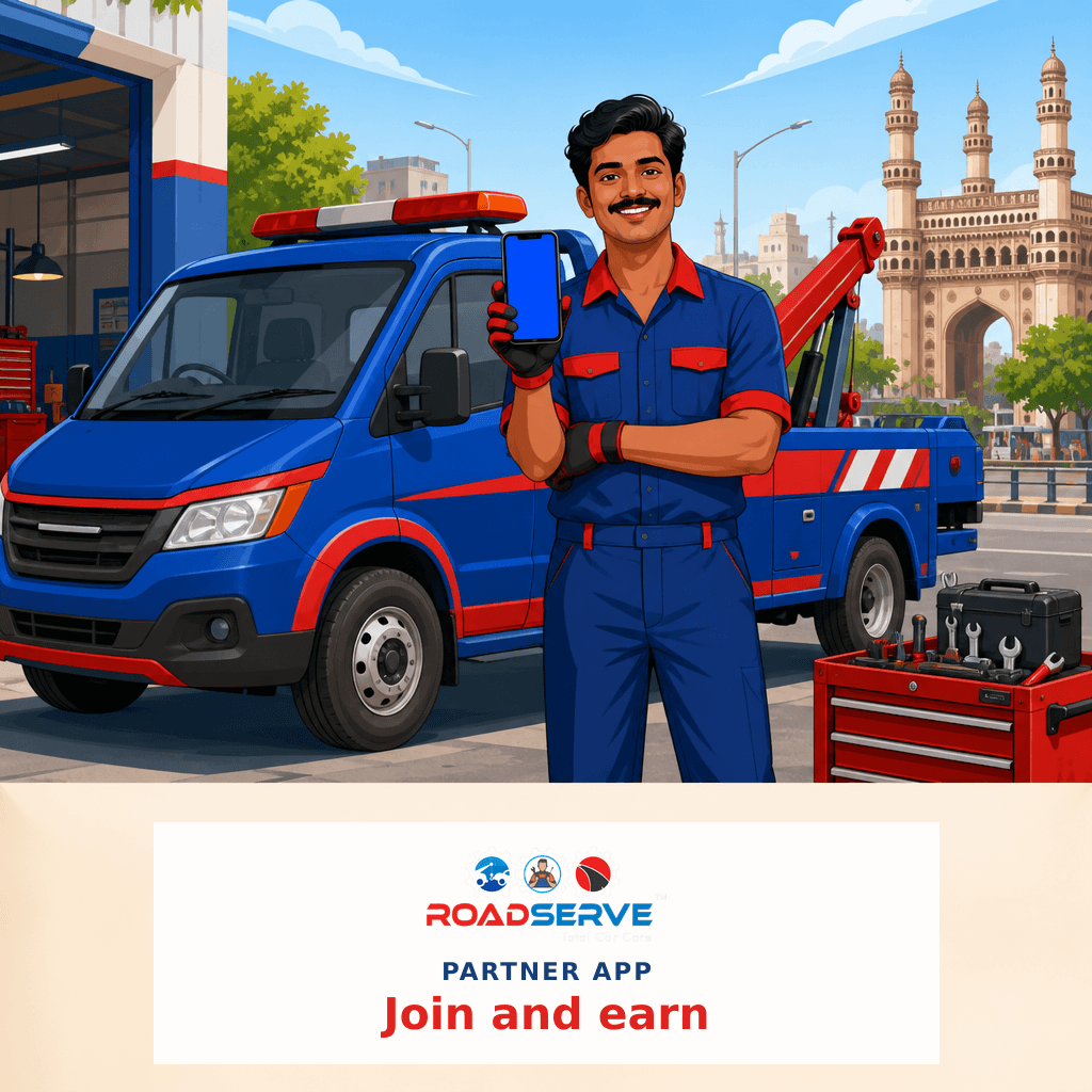 Join as Jump Start Mechanic Partner Warangal