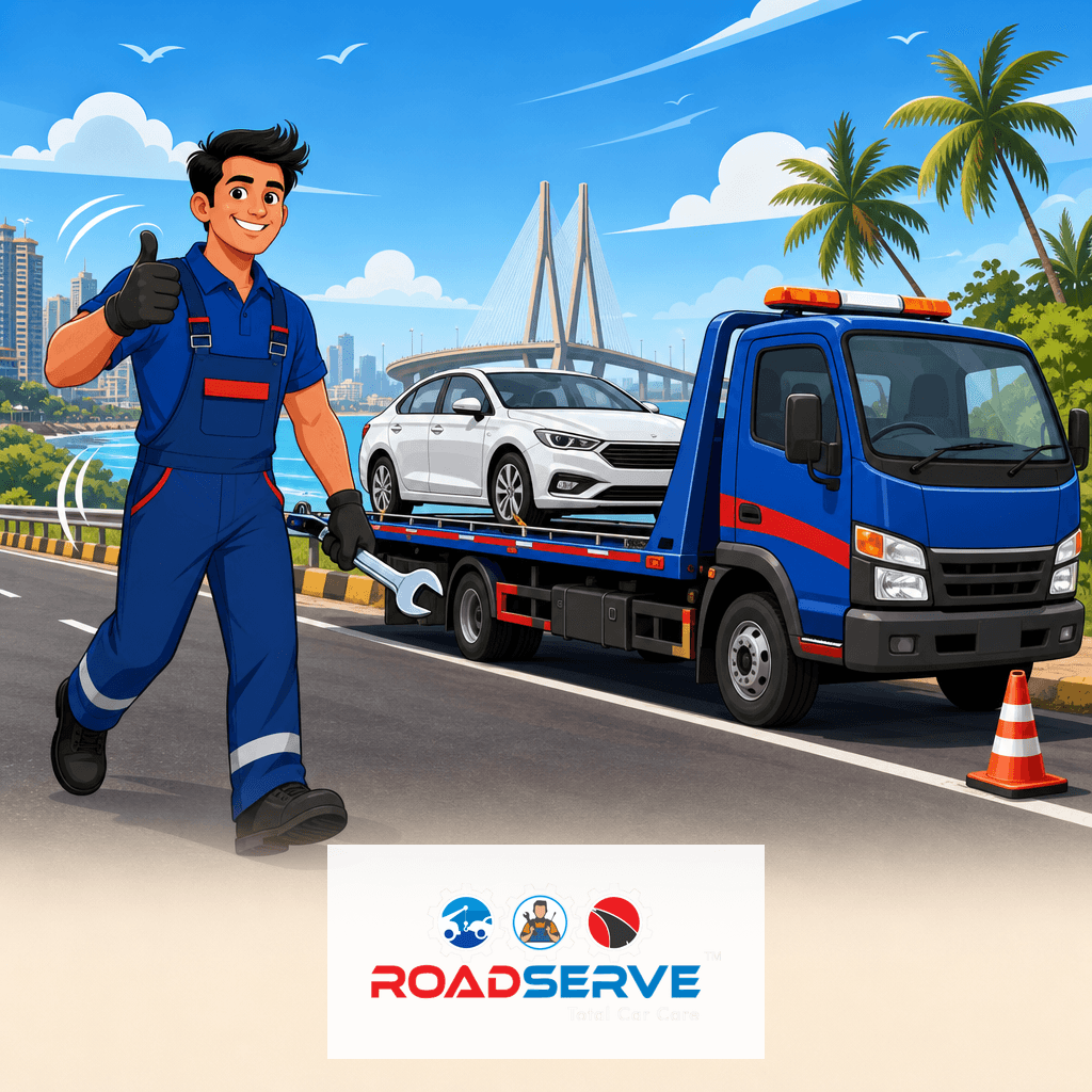 Mumbai में Car Towing Charges कितने हैं?