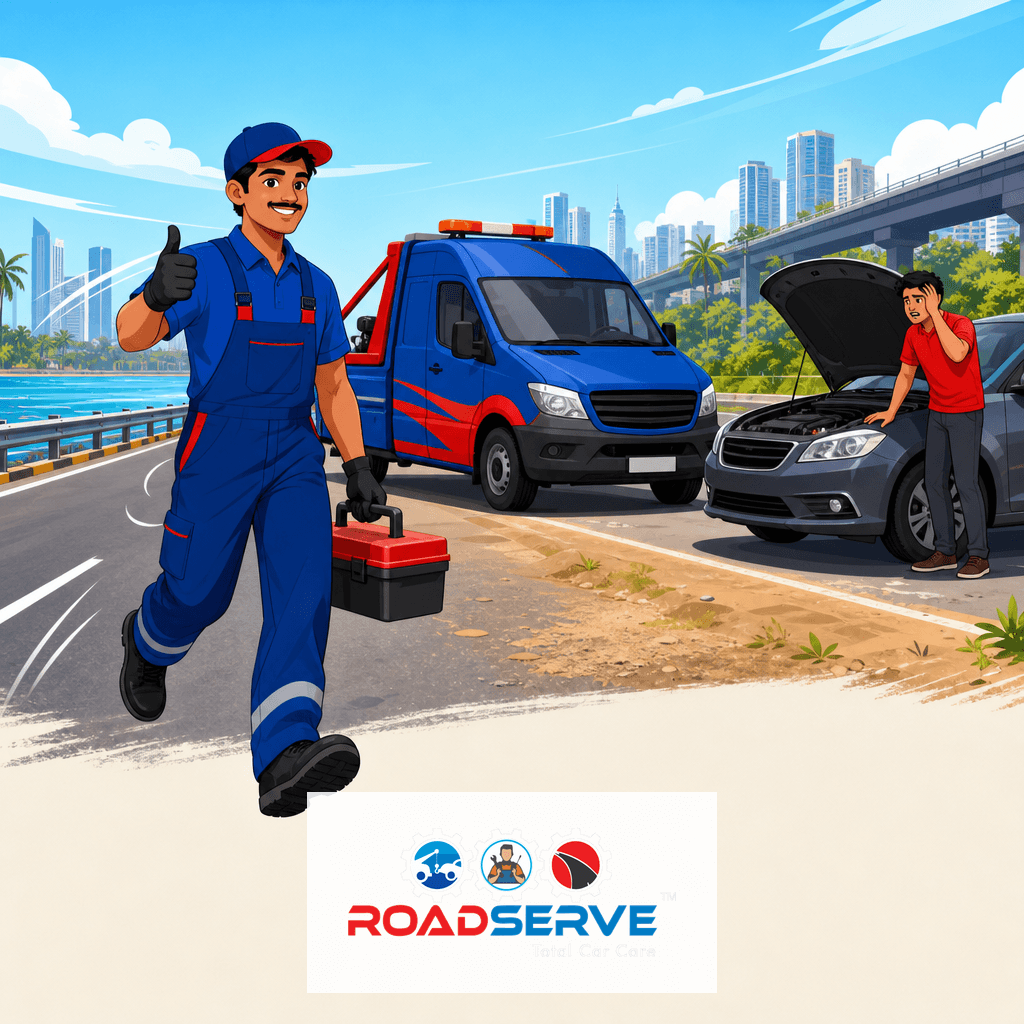 Navi Mumbai में गाड़ी खराब? तुरंत टोइंग मदद