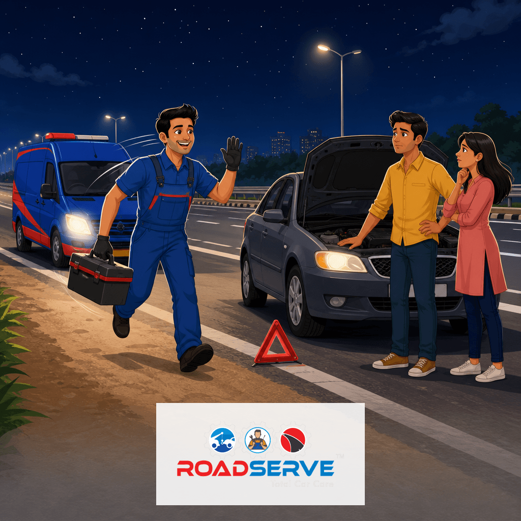 Nighttime Car Breakdown: What to Do on Highways