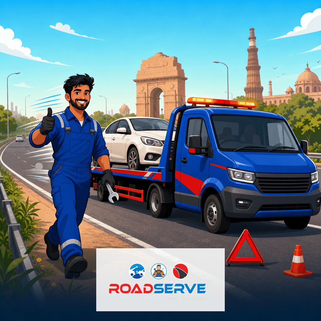 Reliable Roadside Assistance & Towing in Delhi