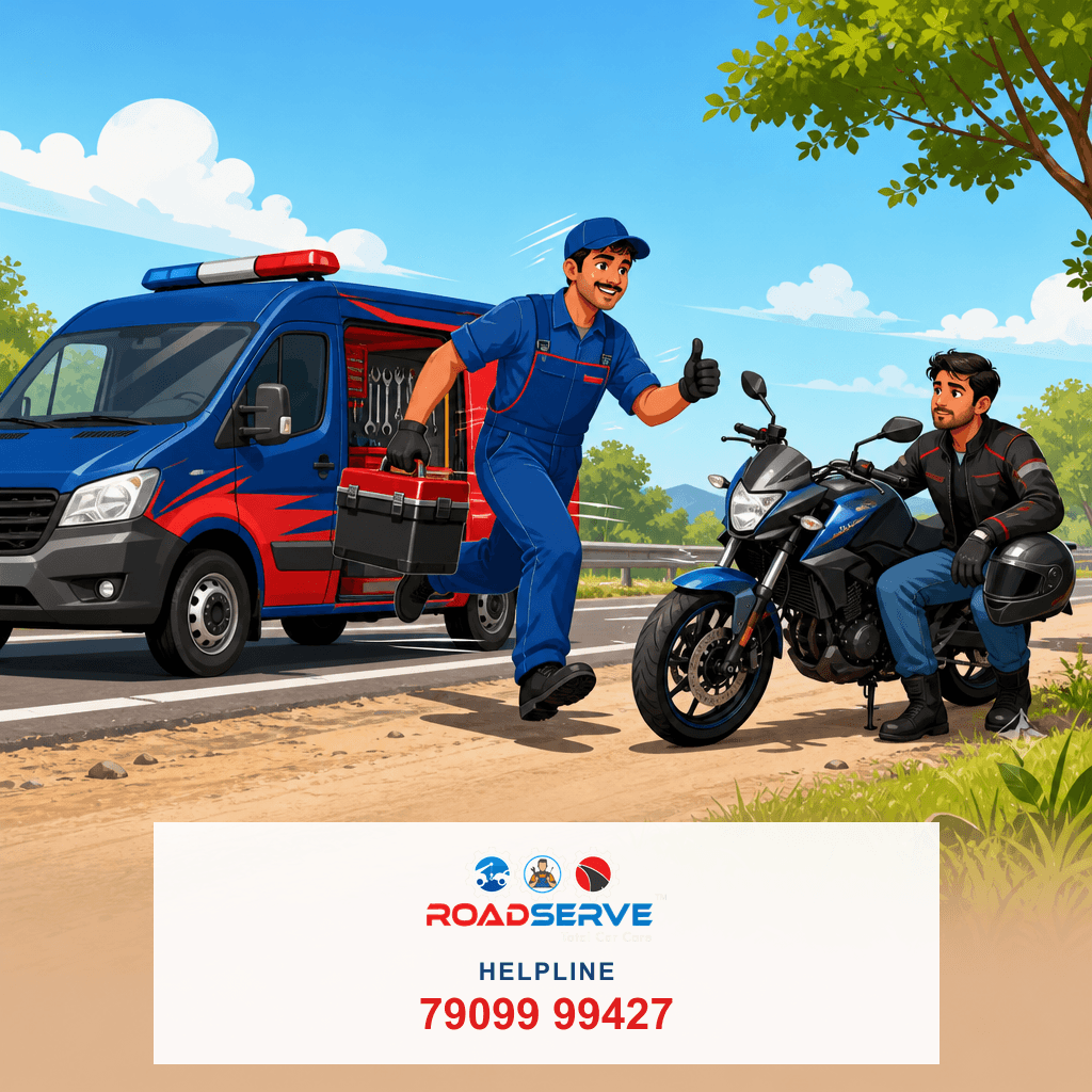 24/7 Roadside Assistance for Bikes Near You