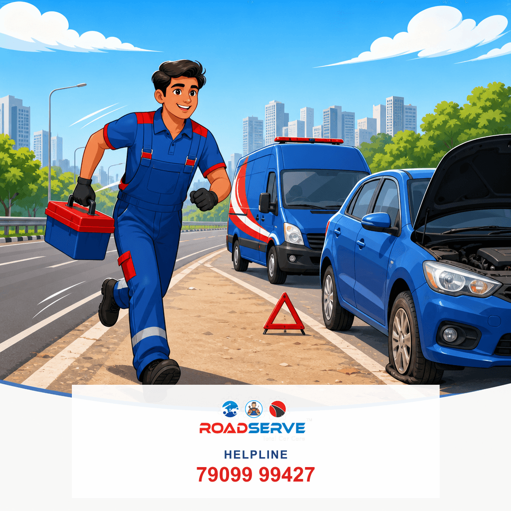 Essential Roadside Assistance Helpline in Noida